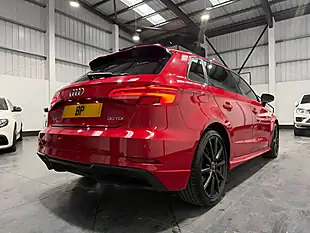 Used 2019 Audi A3 Black Edition Sportback Red - Interior and Exterior details 10