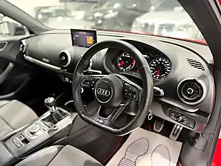 Used 2019 Audi A3 Black Edition Sportback Red - Interior and Exterior details 11