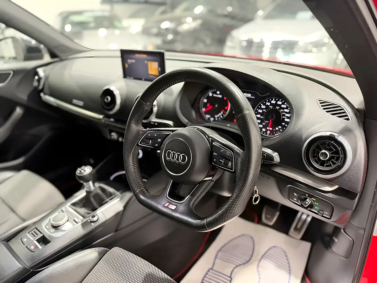 Used 2019 Audi A3 Black Edition Sportback Red - Interior and Exterior details 11