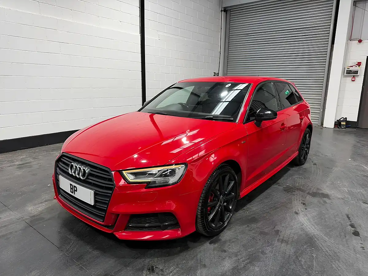 Used 2019 Audi A3 Black Edition Sportback Red - Interior and Exterior details 3