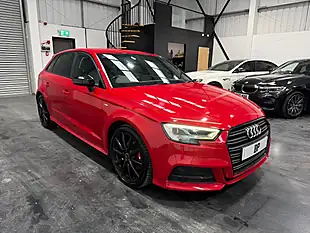 Used 2019 Audi A3 Black Edition Sportback Red - Interior and Exterior details 5