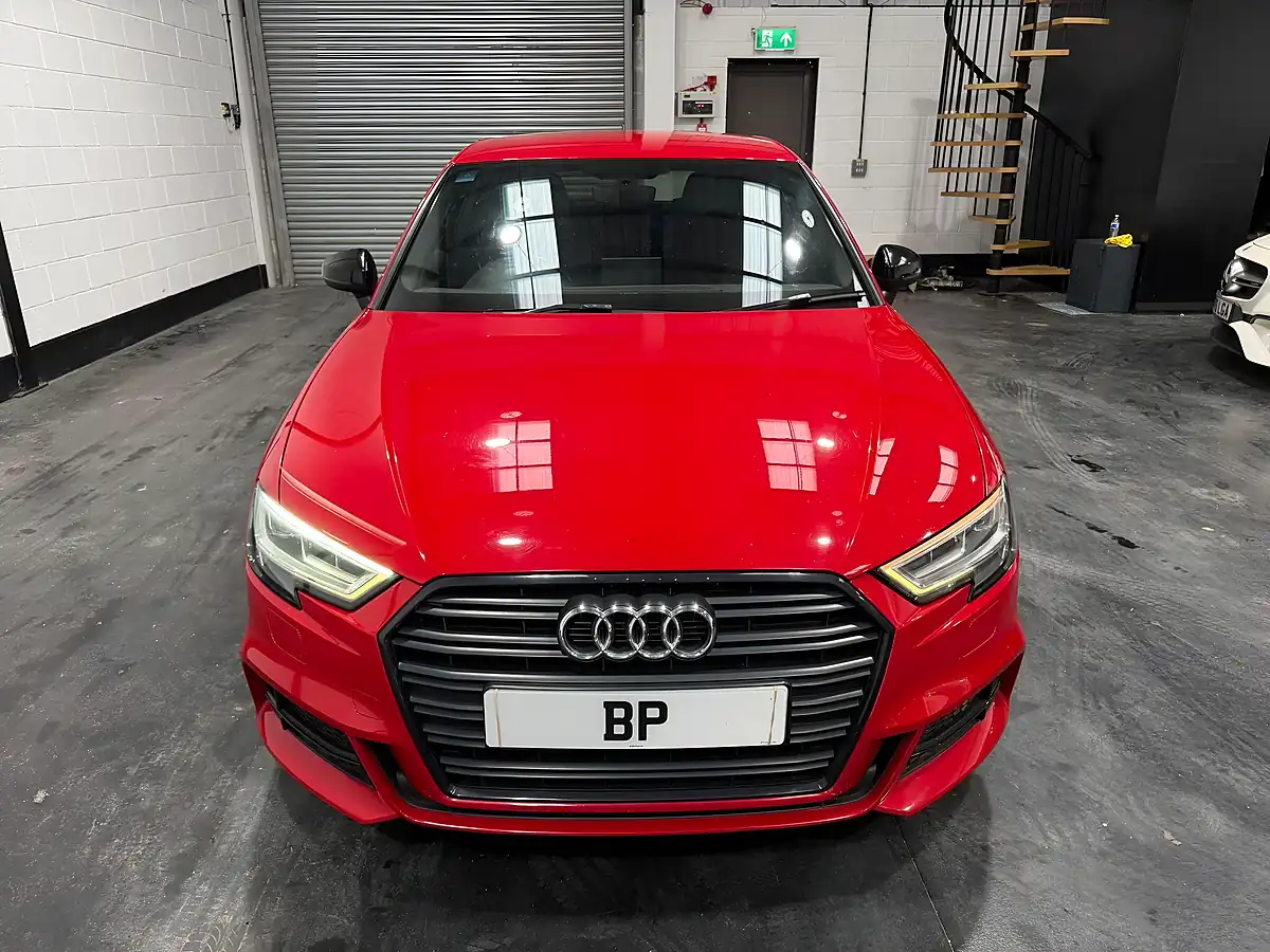 Used 2019 Audi A3 Black Edition Sportback Red - Interior and Exterior details 6