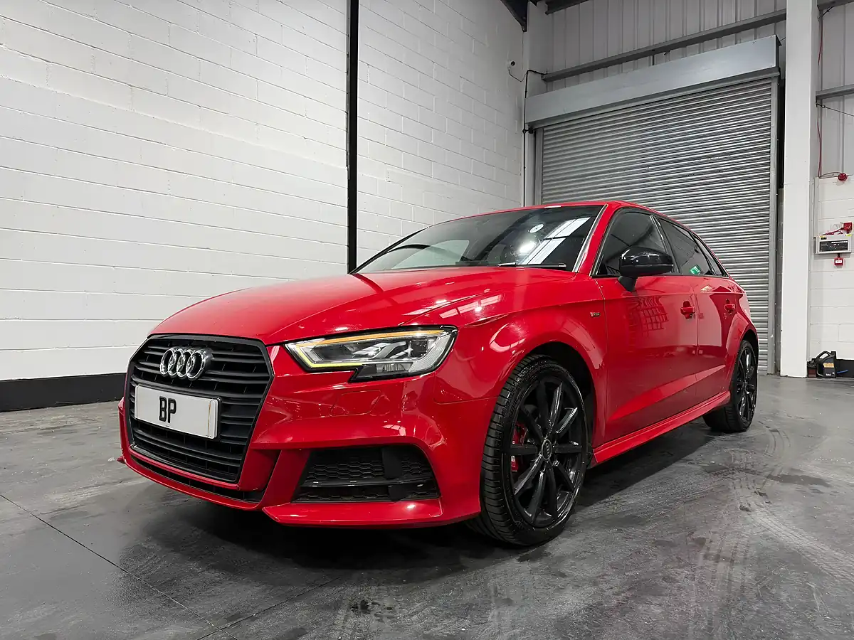 Used 2019 Audi A3 Black Edition Sportback Red - Interior and Exterior details 7