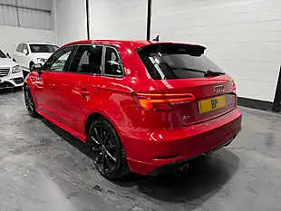 Used 2019 Audi A3 Black Edition Sportback Red - Interior and Exterior details 8