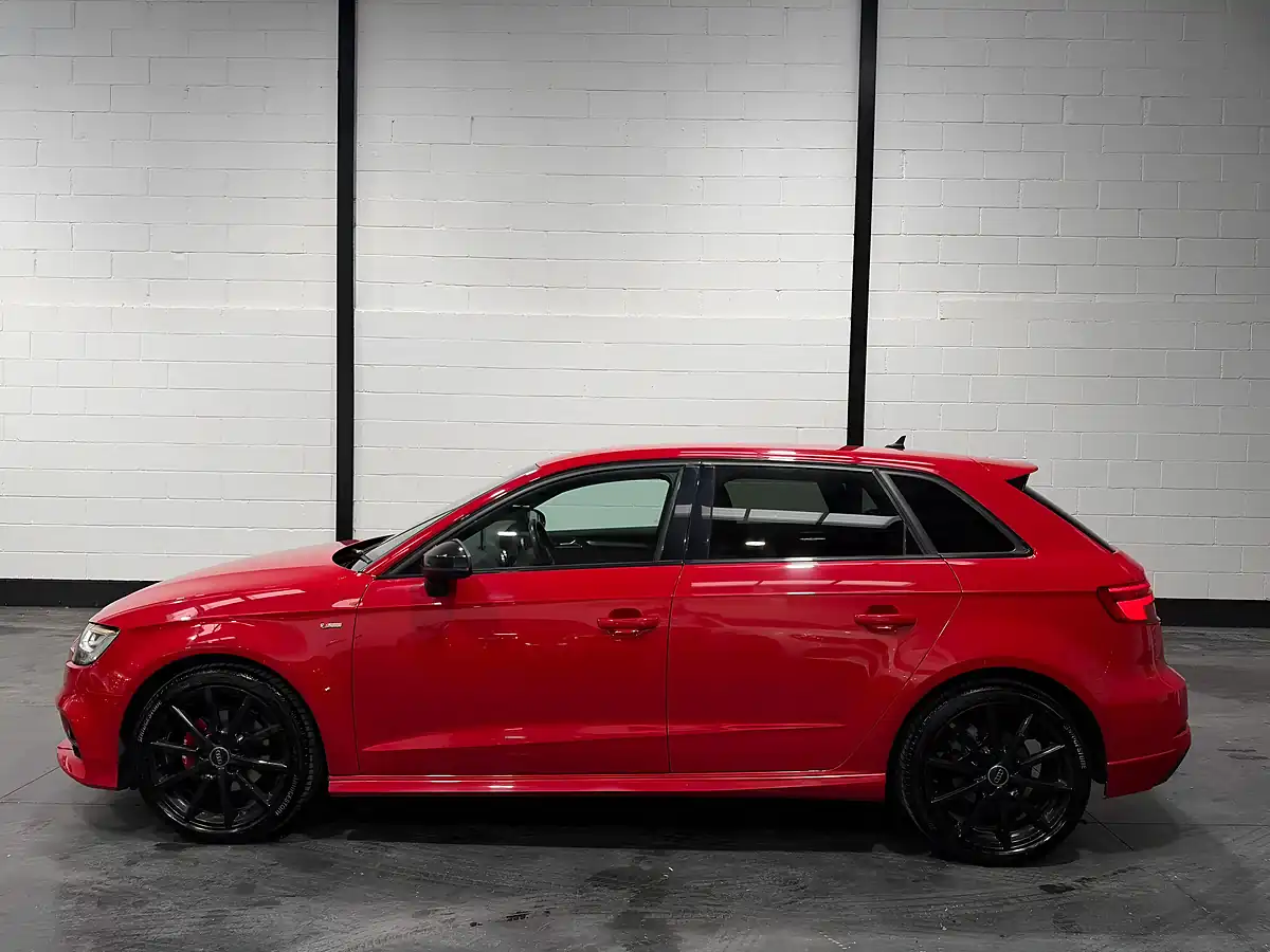 Used 2019 Audi A3 Black Edition Sportback Red - Interior and Exterior details 9