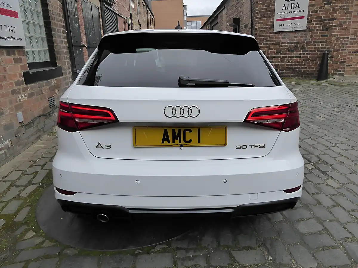 Used 2019 Audi A3 Black Edition White - Interior and Exterior details 5