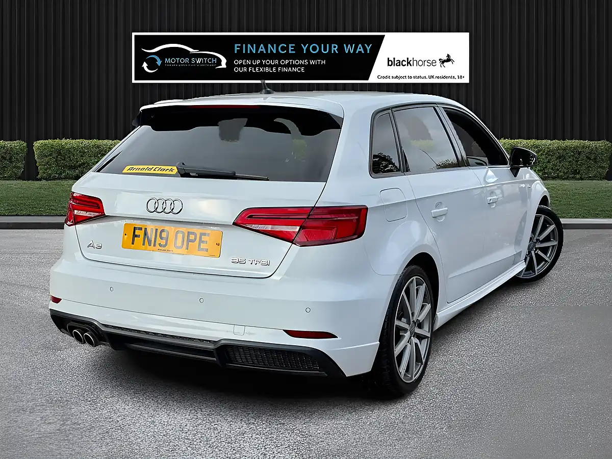 Used 2019 Audi A3 Black Edition White - Interior and Exterior details 10