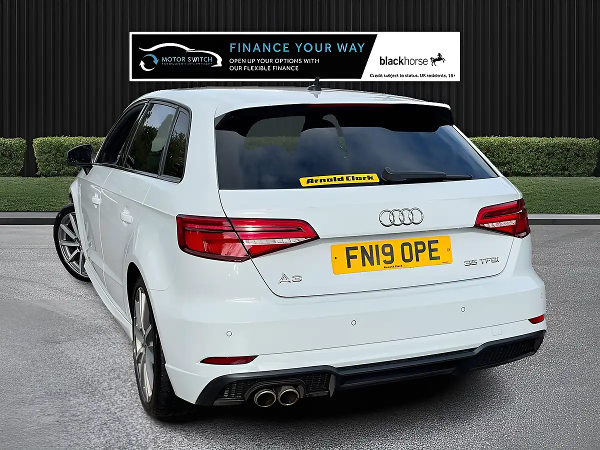 Used 2019 Audi A3 Black Edition White - Interior and Exterior details 12