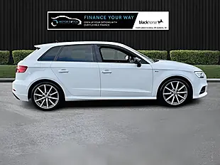 Used 2019 Audi A3 Black Edition White - Interior and Exterior details 4