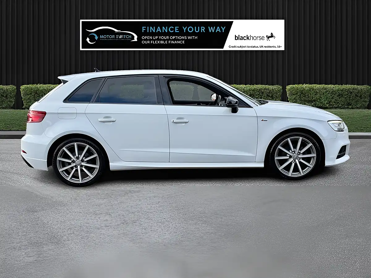 Used 2019 Audi A3 Black Edition White - Interior and Exterior details 4
