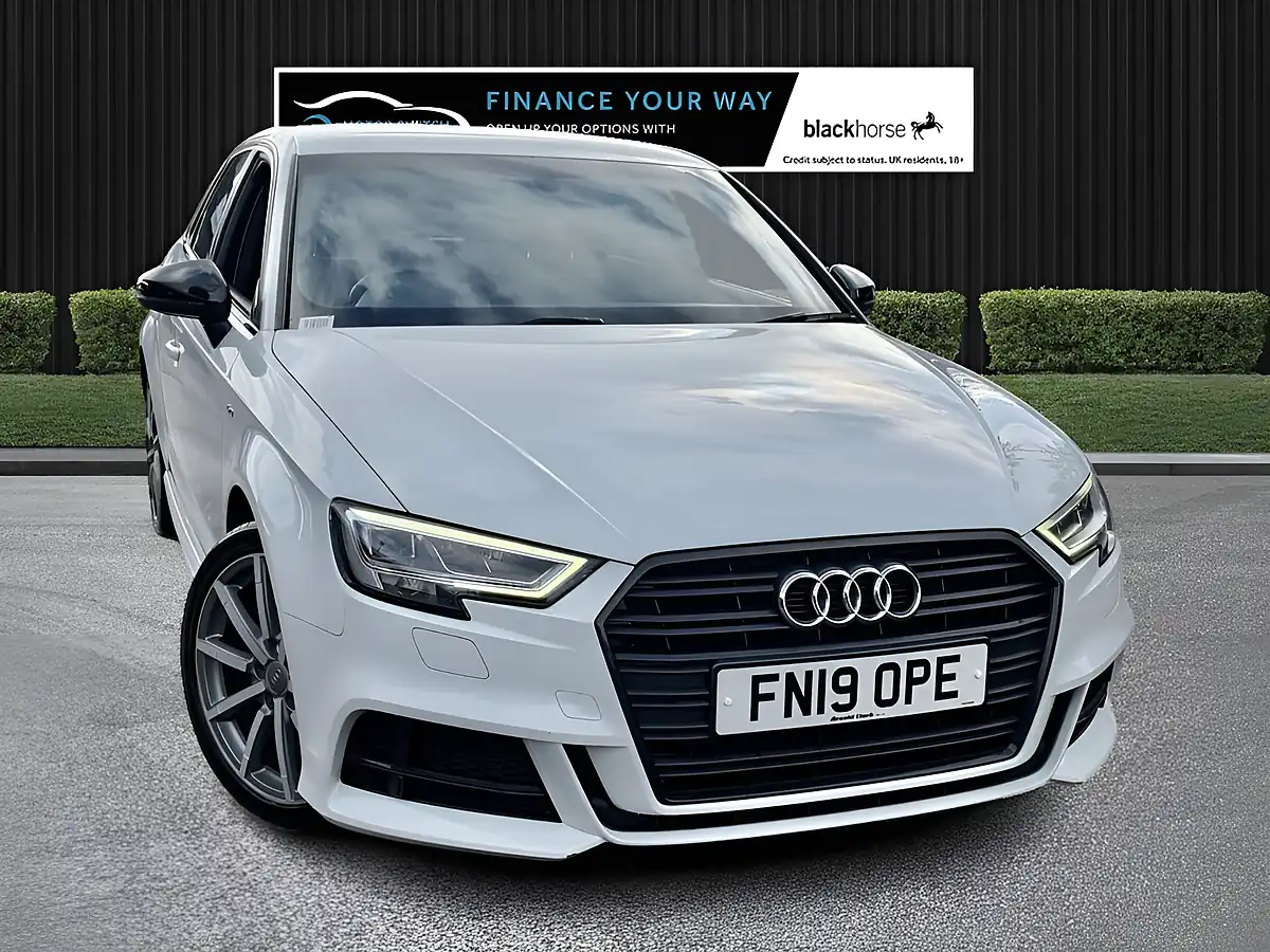 Used 2019 Audi A3 Black Edition White - Interior and Exterior details 5