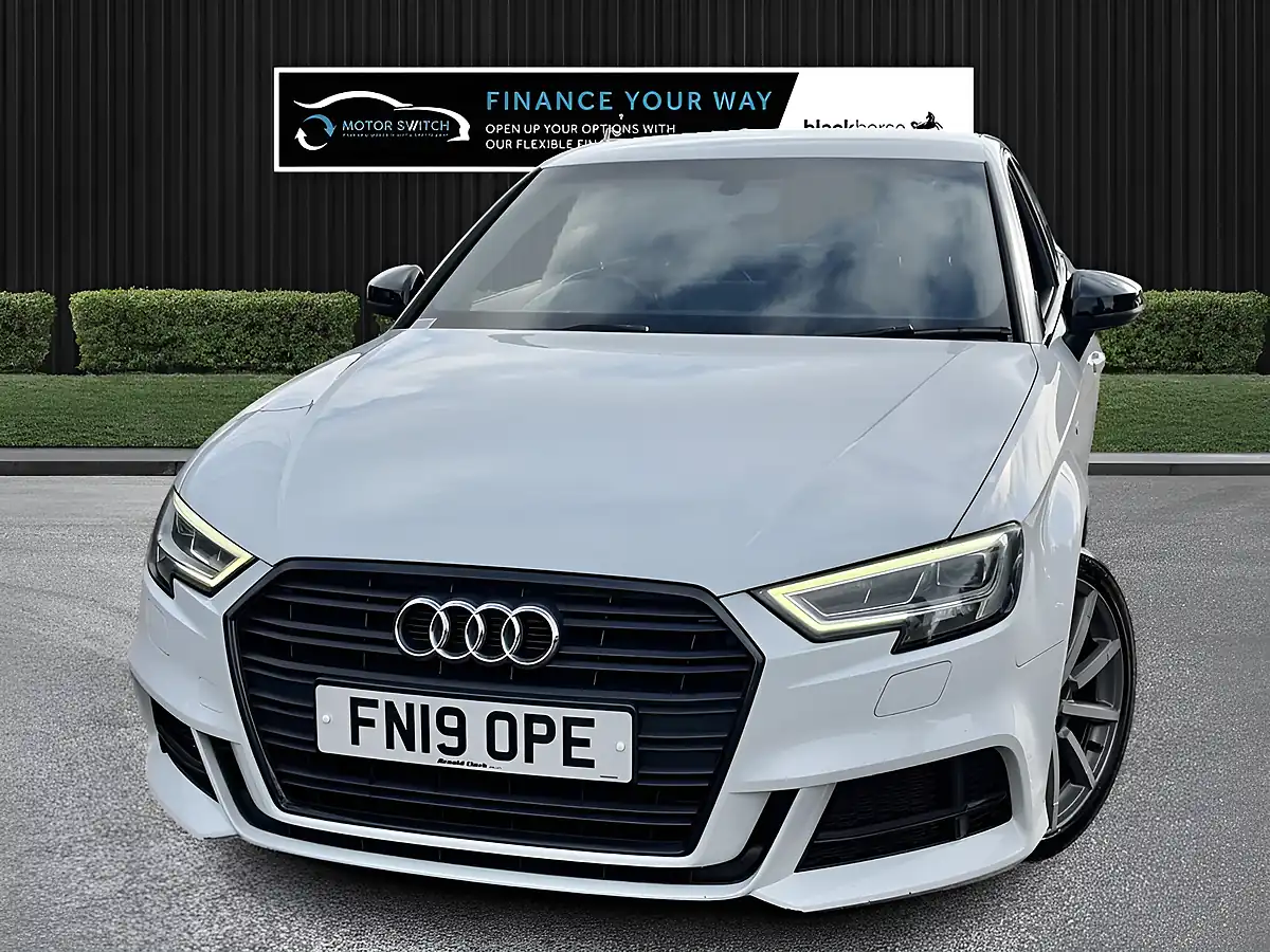 Used 2019 Audi A3 Black Edition White - Interior and Exterior details 6