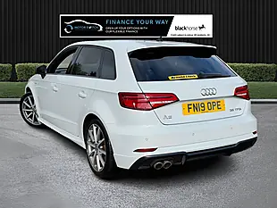 Used 2019 Audi A3 Black Edition White - Interior and Exterior details 8