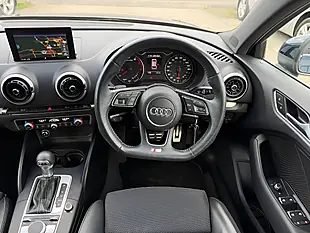 Used 2019 Audi A3 S Line Blue Metallic - Interior and Exterior details 11