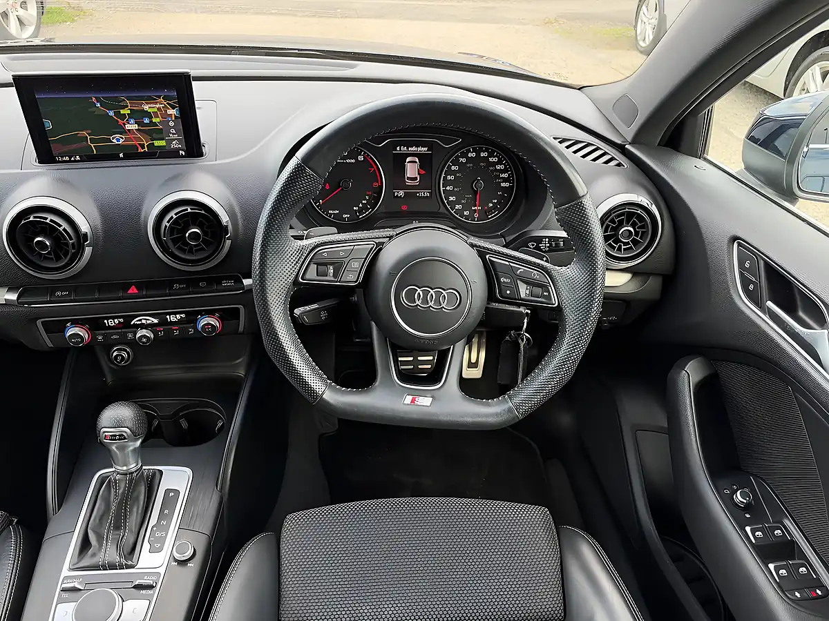 Used 2019 Audi A3 S Line Blue Metallic - Interior and Exterior details 11