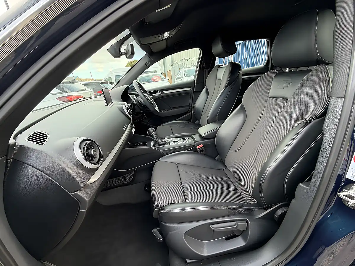 Used 2019 Audi A3 S Line Blue Metallic - Interior and Exterior details 14