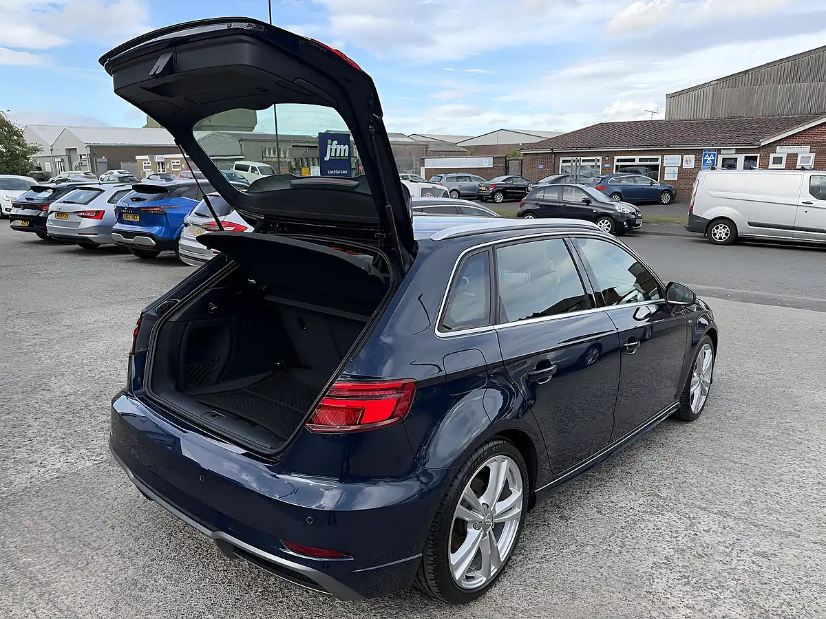 Used 2019 Audi A3 S Line Blue Metallic - Interior and Exterior details 17