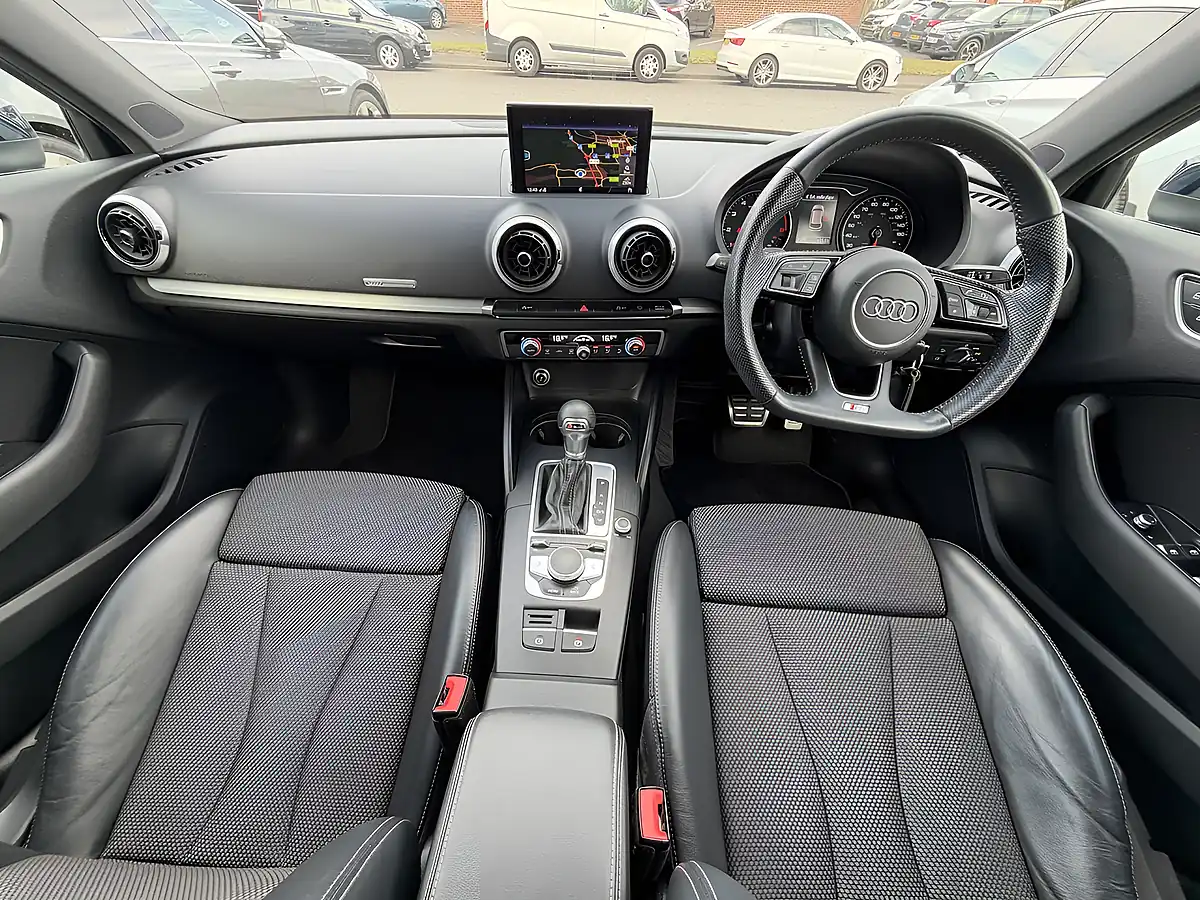 Used 2019 Audi A3 S Line Blue Metallic - Interior and Exterior details 2