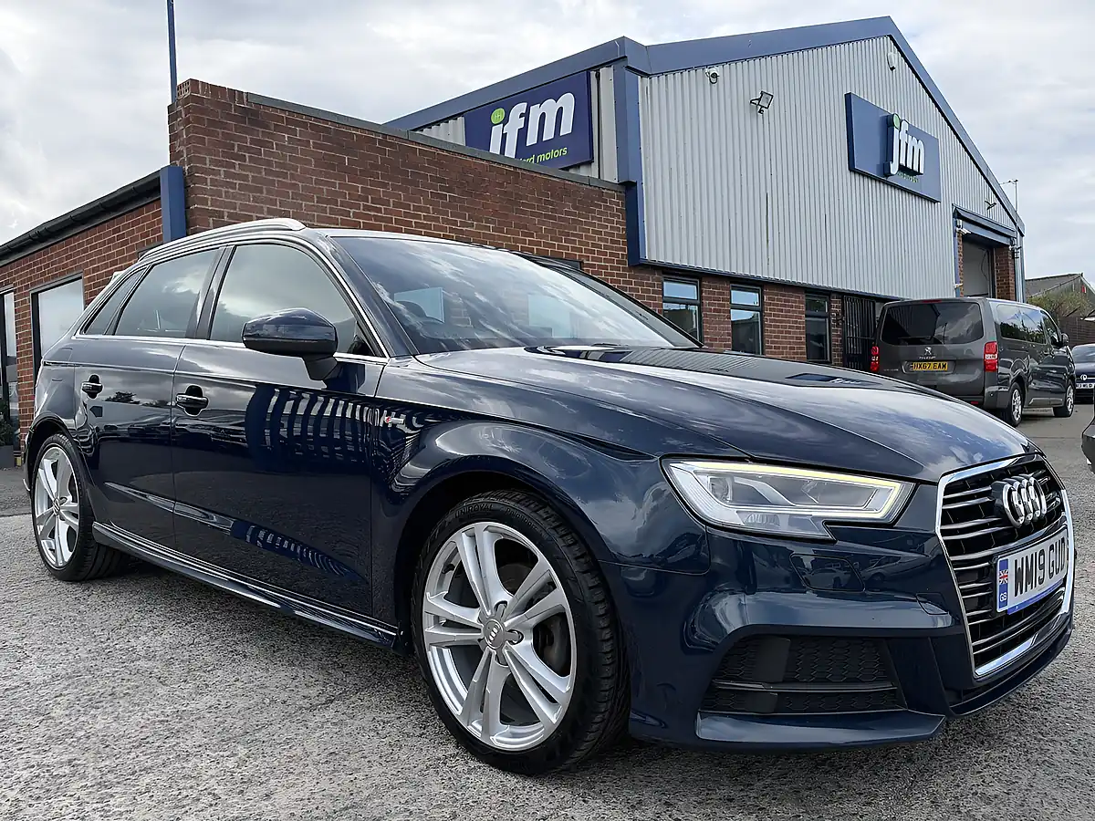 Used 2019 Audi A3 S Line Blue Metallic - Interior and Exterior details 20