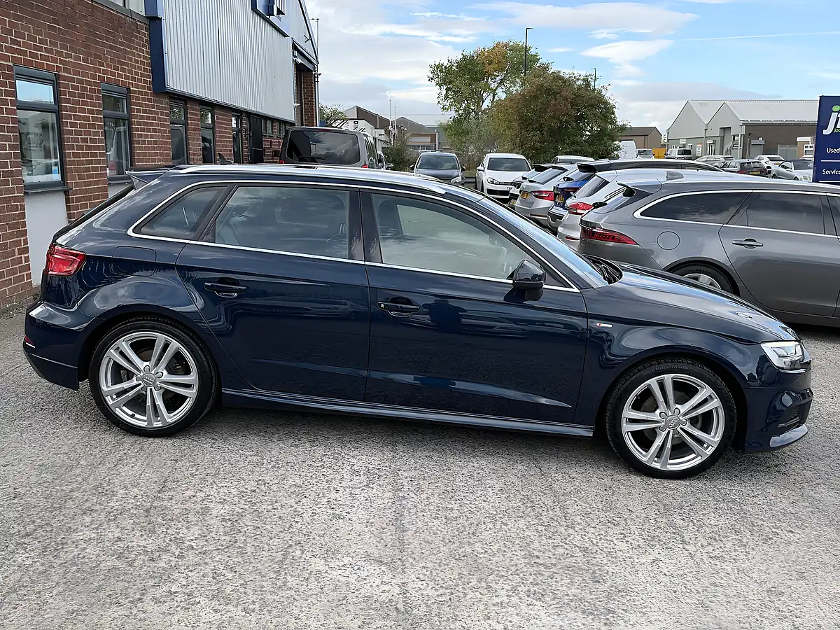 Used 2019 Audi A3 S Line Blue Metallic - Interior and Exterior details 5
