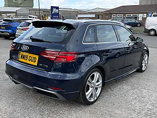 Used 2019 Audi A3 S Line Blue Metallic - Interior and Exterior details 6