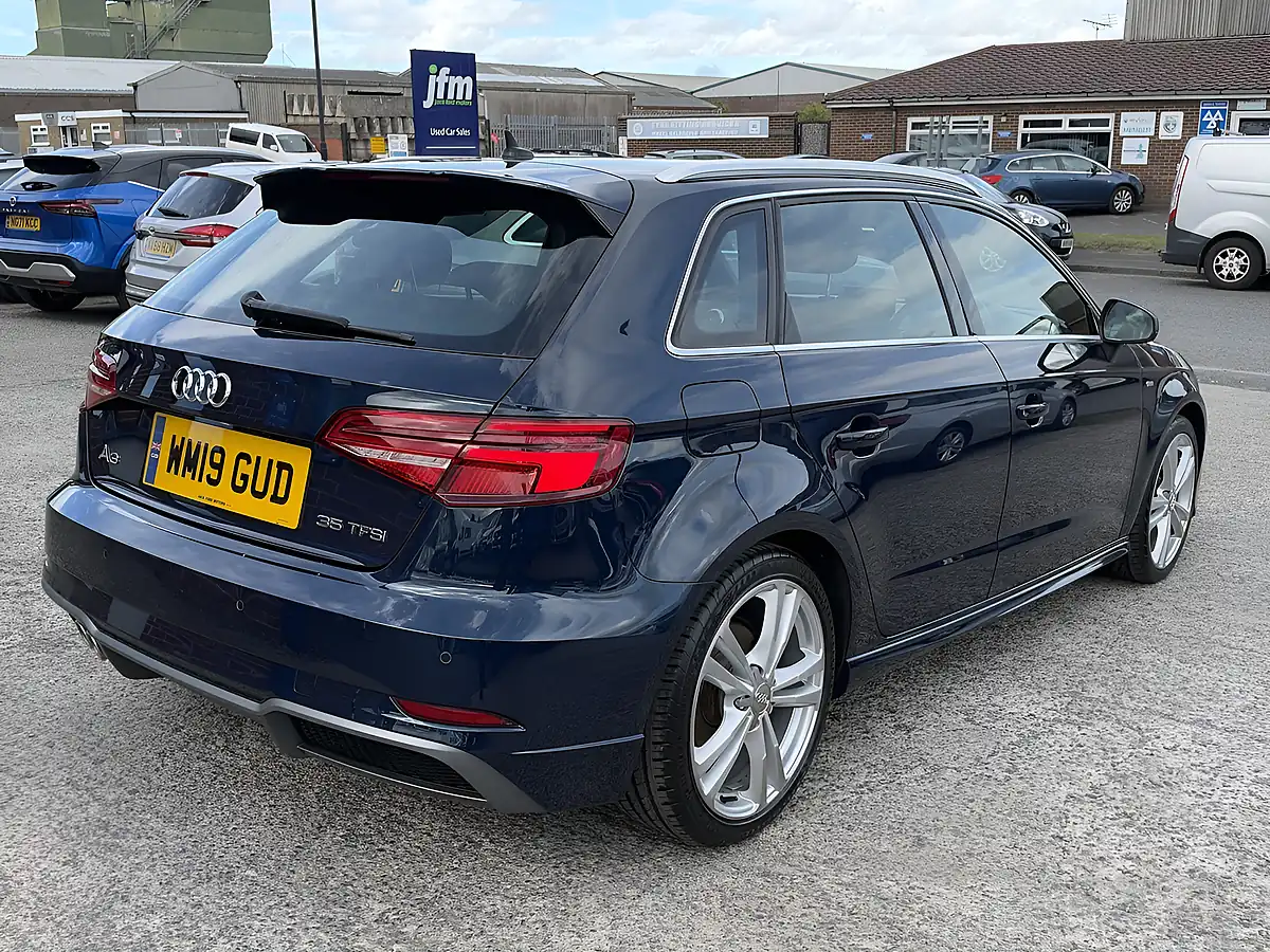 Used 2019 Audi A3 S Line Blue Metallic - Interior and Exterior details 6