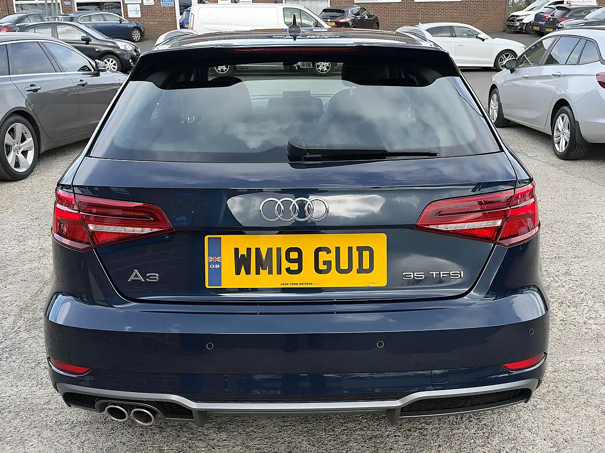 Used 2019 Audi A3 S Line Blue Metallic - Interior and Exterior details 7