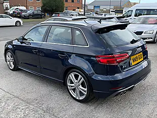 Used 2019 Audi A3 S Line Blue Metallic - Interior and Exterior details 8