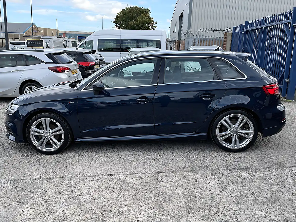 Used 2019 Audi A3 S Line Blue Metallic - Interior and Exterior details 9