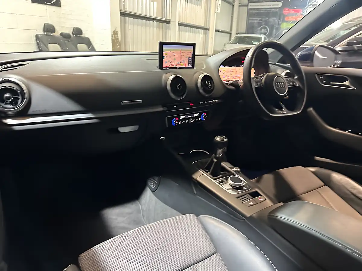 Used 2019 Audi A3 S Line Cosmos Blue - Interior and Exterior details 14