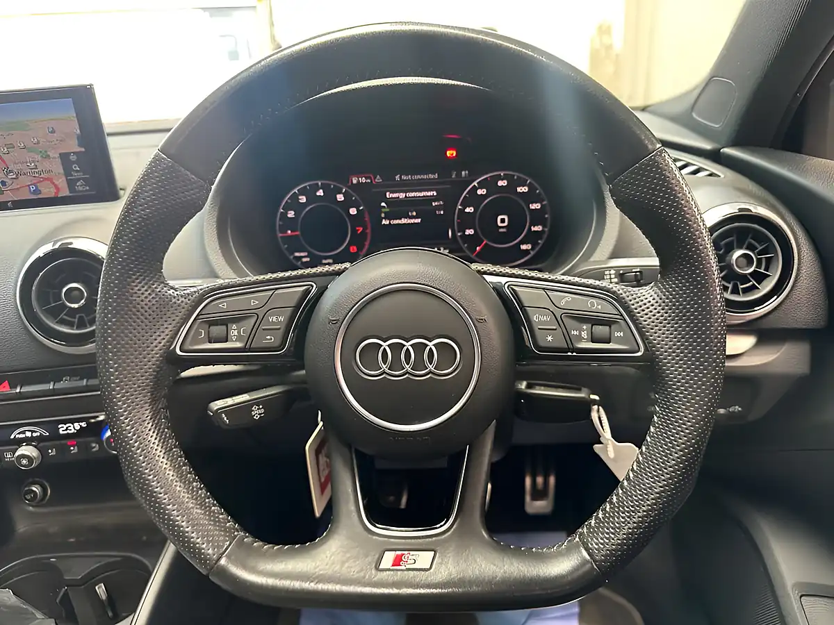 Used 2019 Audi A3 S Line Cosmos Blue - Interior and Exterior details 17