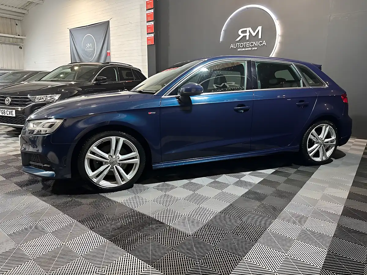 Used 2019 Audi A3 S Line Cosmos Blue - Interior and Exterior details 4
