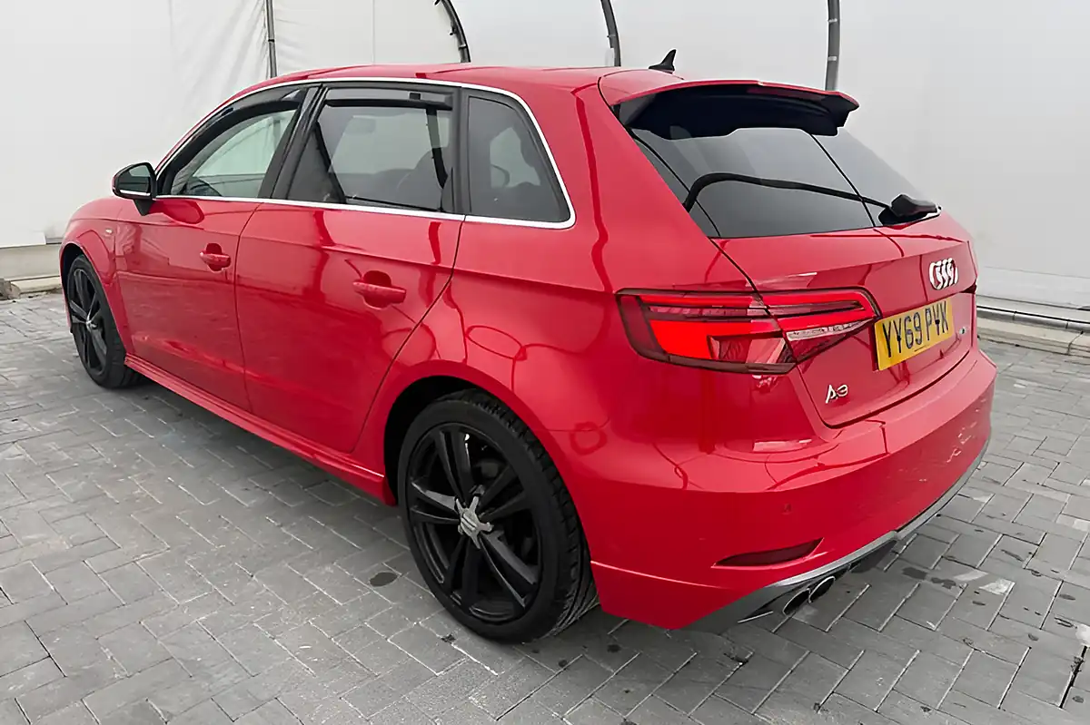Used 2019 Audi A3 S Line Red - Interior and Exterior details 11