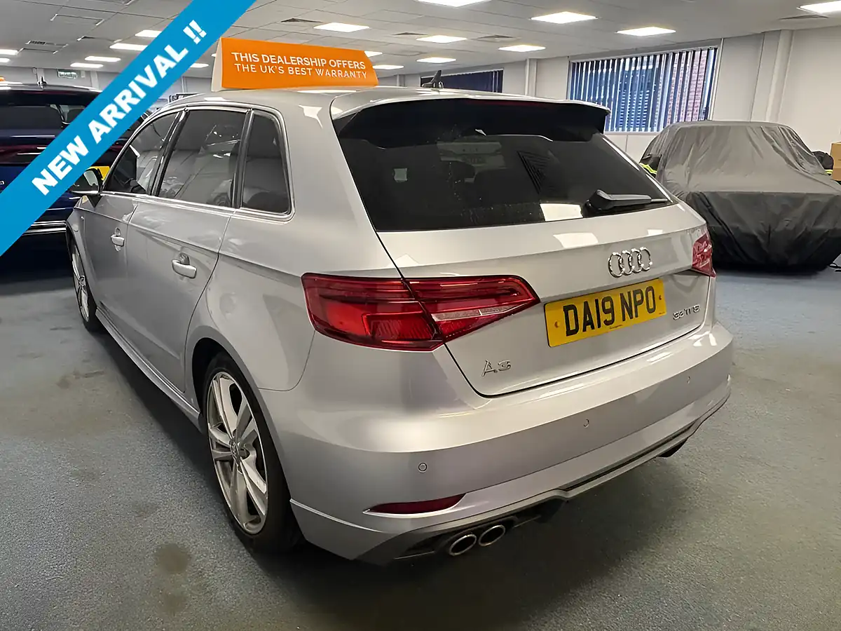 Used 2019 Audi A3 S Line Silver - Interior and Exterior details 2