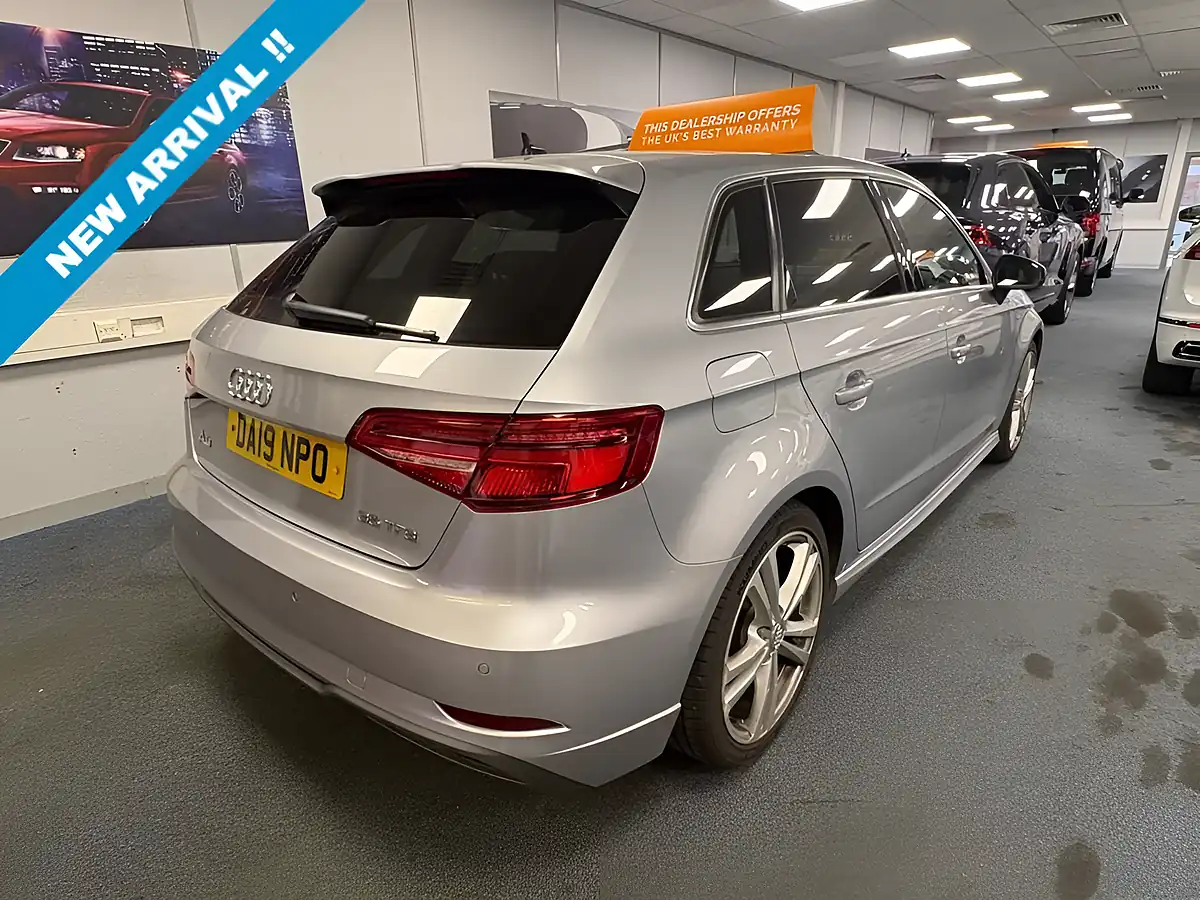 Used 2019 Audi A3 S Line Silver - Interior and Exterior details 9