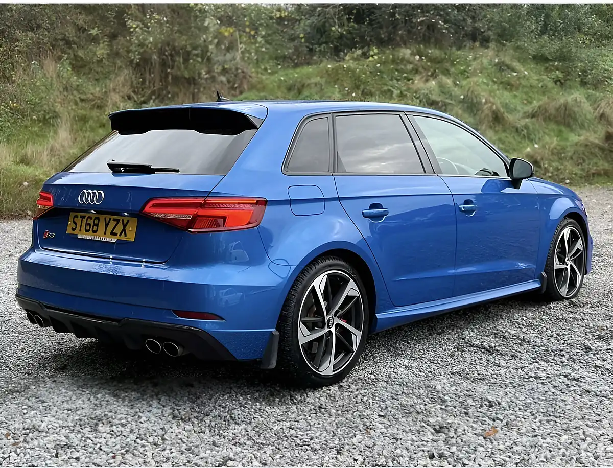 Used 2019 Audi A3 S3 Sportback Black Edition Quattro Ara Blue - Interior and Exterior details 3