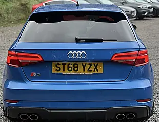 Used 2019 Audi A3 S3 Sportback Black Edition Quattro Ara Blue - Interior and Exterior details 4