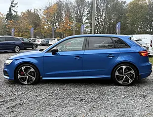 Used 2019 Audi A3 S3 Sportback Black Edition Quattro Ara Blue - Interior and Exterior details 6