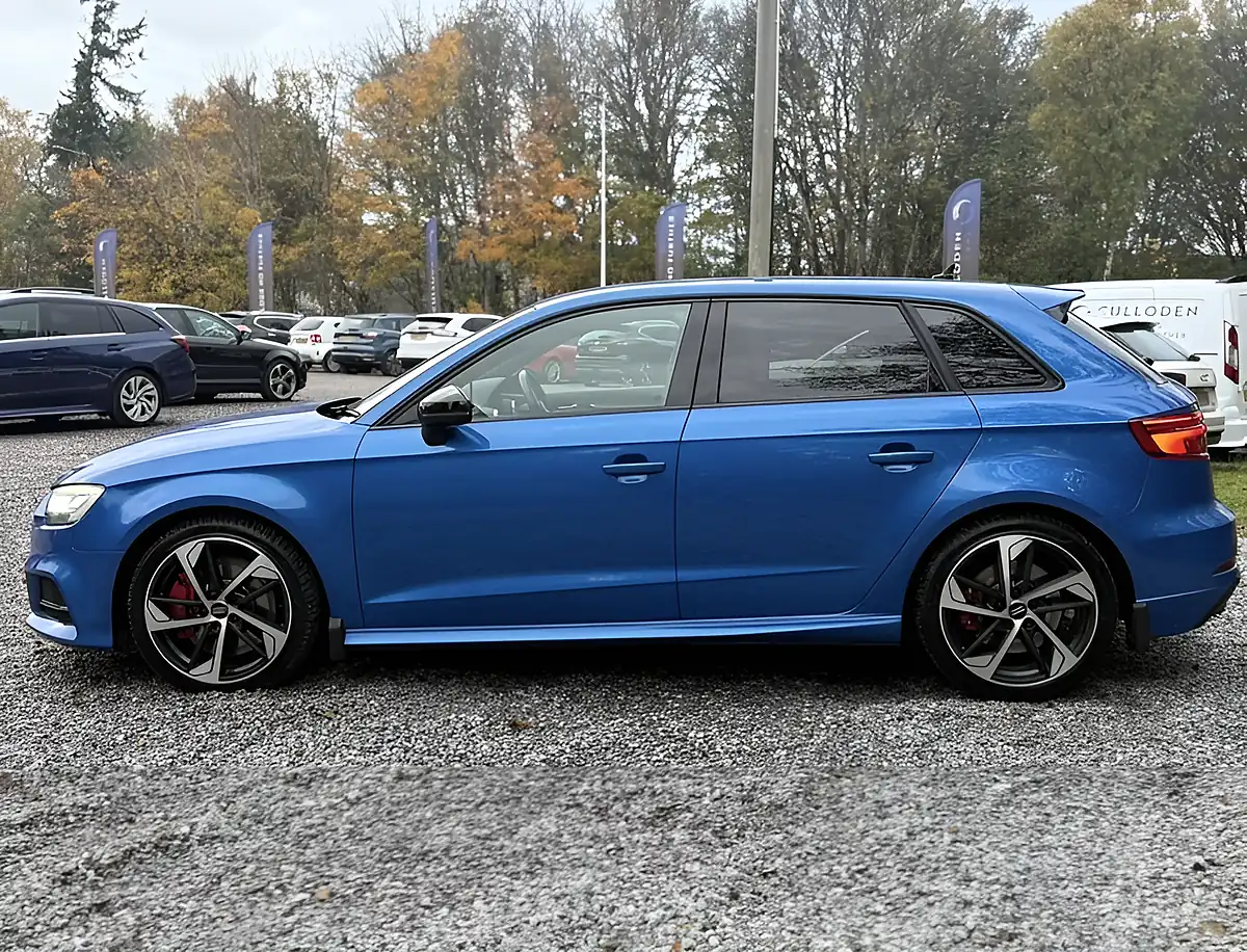 Used 2019 Audi A3 S3 Sportback Black Edition Quattro Ara Blue - Interior and Exterior details 6