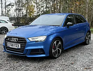 Used 2019 Audi A3 S3 Sportback Black Edition Quattro Ara Blue - Interior and Exterior details 7