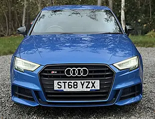 Used 2019 Audi A3 S3 Sportback Black Edition Quattro Ara Blue - Interior and Exterior details 8