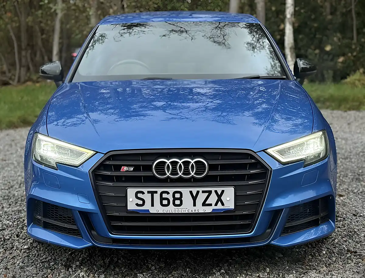 Used 2019 Audi A3 S3 Sportback Black Edition Quattro Ara Blue - Interior and Exterior details 8