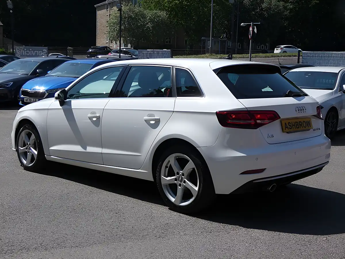 Used 2019 Audi A3 Sport Ibis White - Interior and Exterior details 10