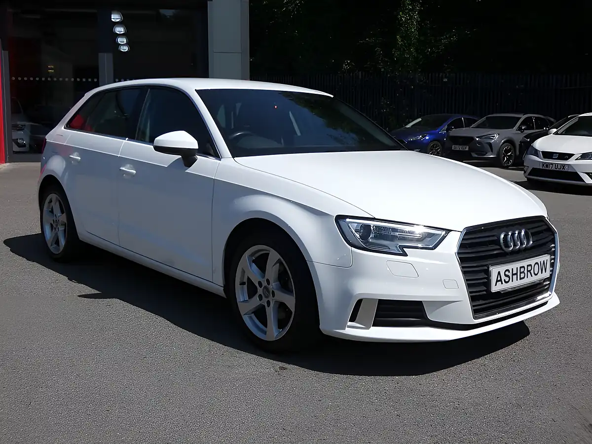 Used 2019 Audi A3 Sport Ibis White - Interior and Exterior details 6