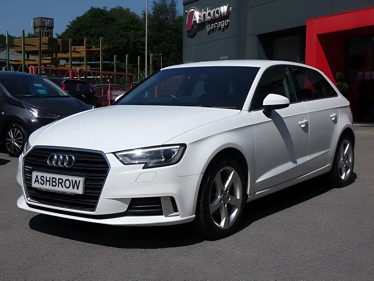 Used 2019 Audi A3 Sport Ibis White - Interior and Exterior details 8