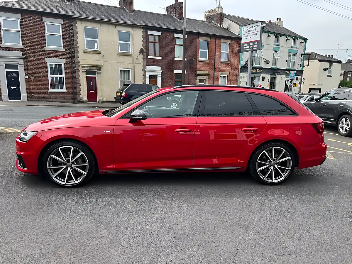 Used 2019 Audi A4 Avant Black Edition Tango Red Metallic - Interior and Exterior details 4