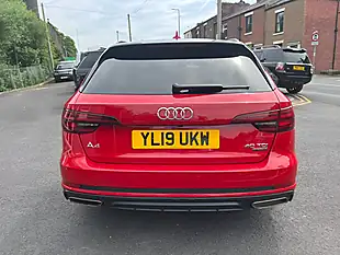 Used 2019 Audi A4 Avant Black Edition Tango Red Metallic - Interior and Exterior details 6
