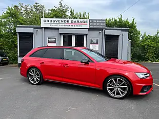 Used 2019 Audi A4 Avant Black Edition Tango Red Metallic - Interior and Exterior details 8