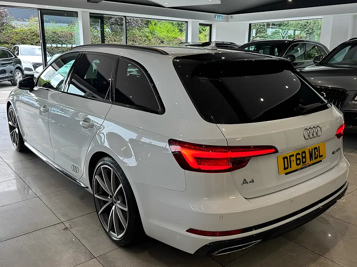 Used 2019 Audi A4 Avant Black Edition White - Interior and Exterior details 16