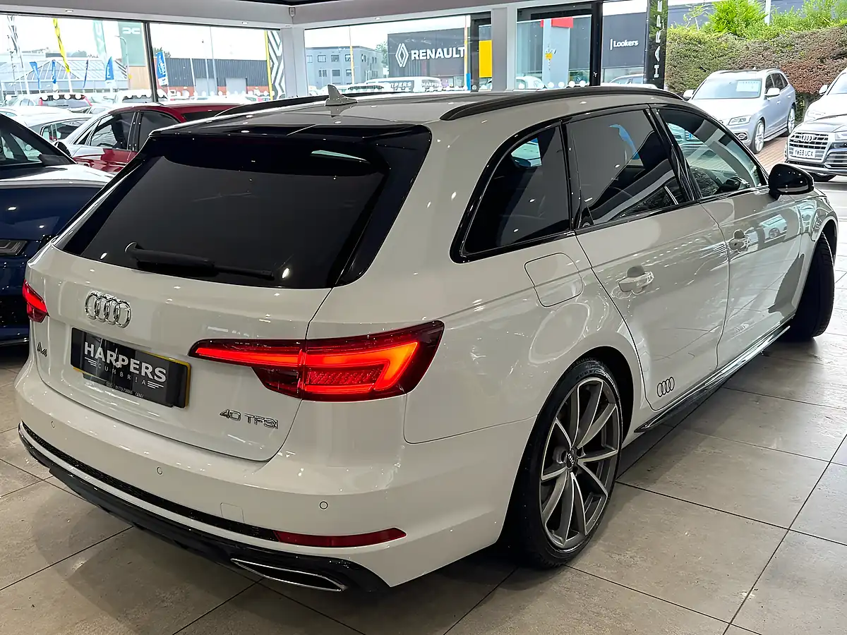 Used 2019 Audi A4 Avant Black Edition White - Interior and Exterior details 2
